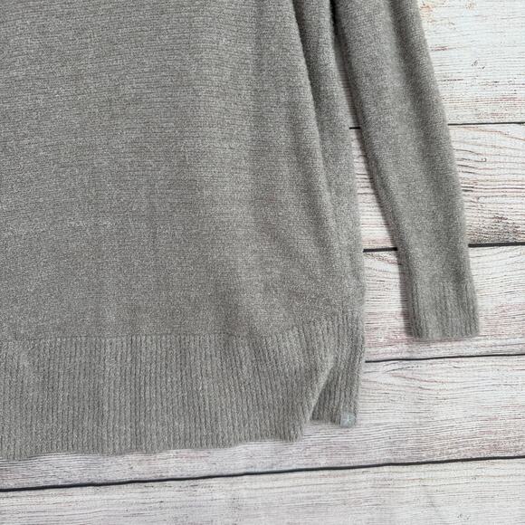 Barefoot Dreams CozyChic Lite Open Front Cardigan Sweater Womens XS/S Gray Beige - Picture 13 of 13
